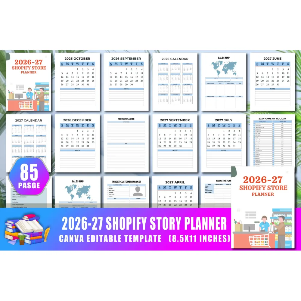 Shopify Store Planner