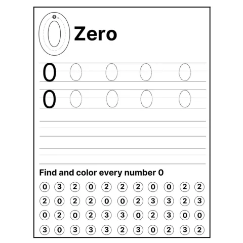 Trace Find and Color Numbers