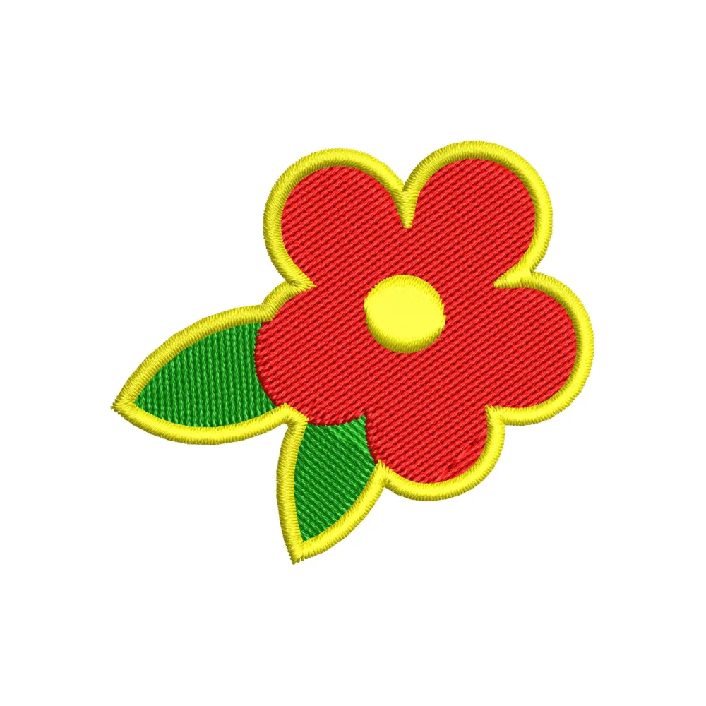 Tiny Red Embroidery Design