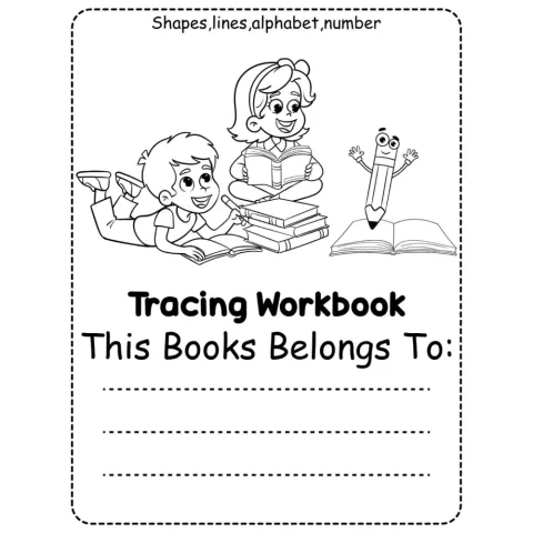 Alphabet Tracing Book