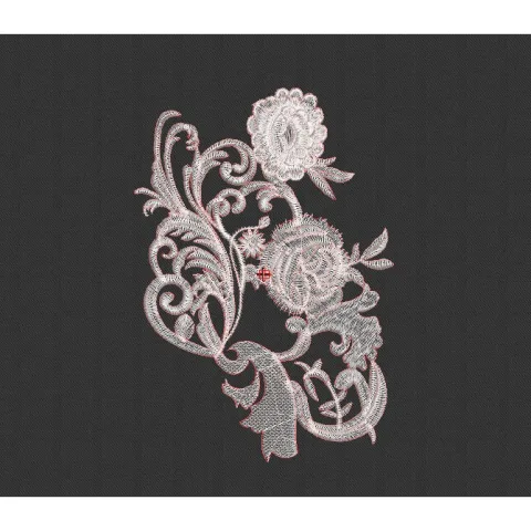 Flower Embroidery Design