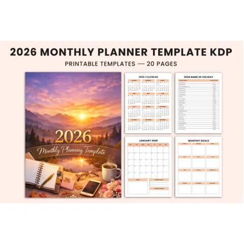Monthly Planning Planner