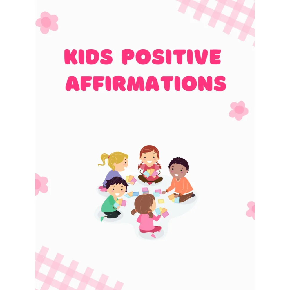 Kids Positive Affirmations Cards
