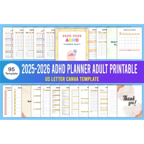 ADHD Adult Planner