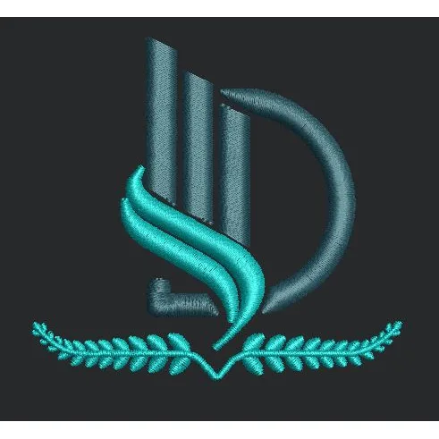 Stylized Embroidery Design