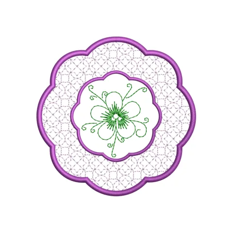 Lace Embroidery Design