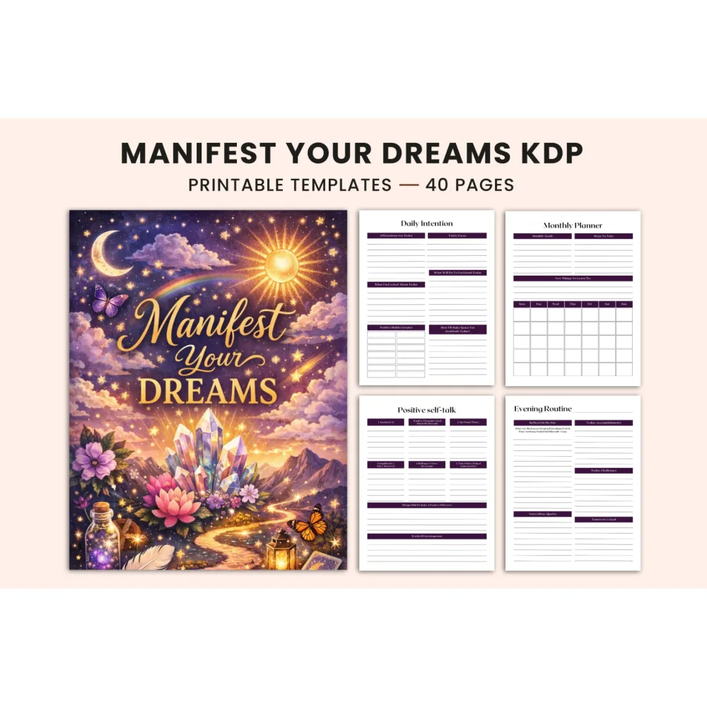 Manifest Your Dreams Planner