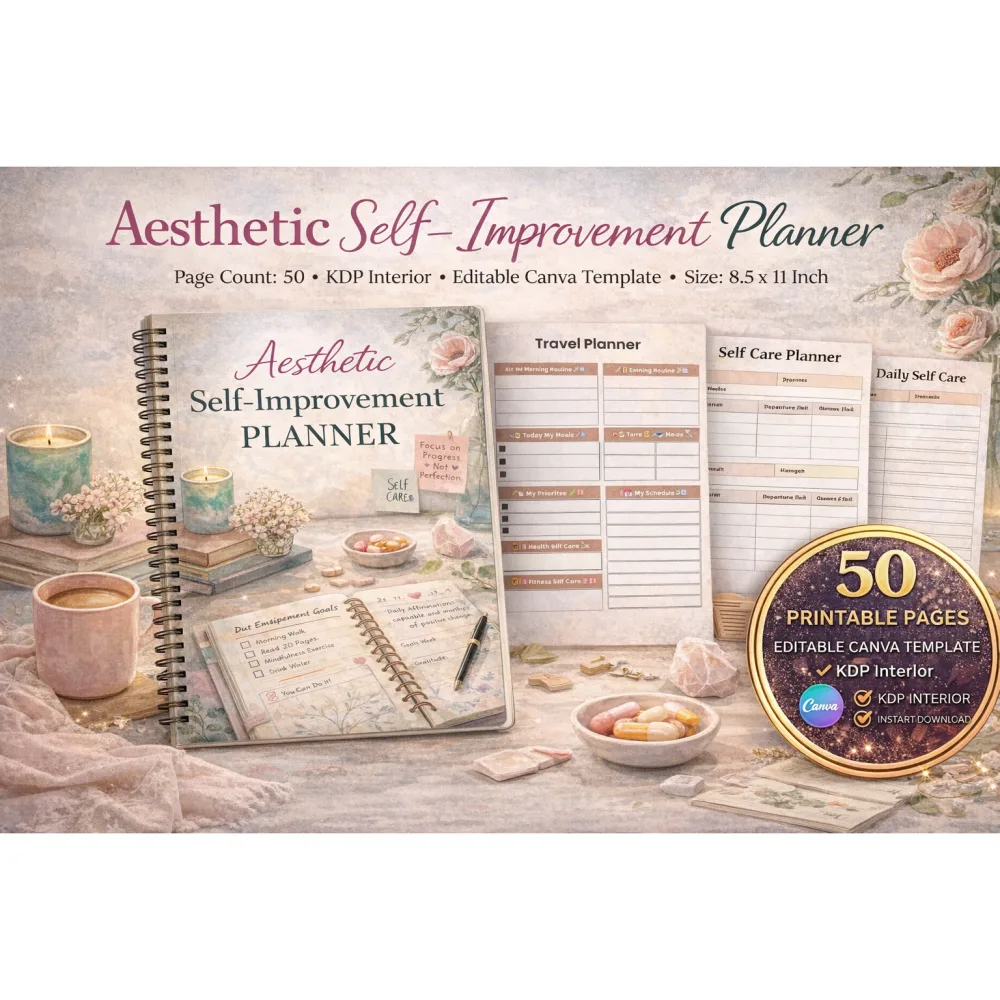 Aesthetic Self-Improvement Planner