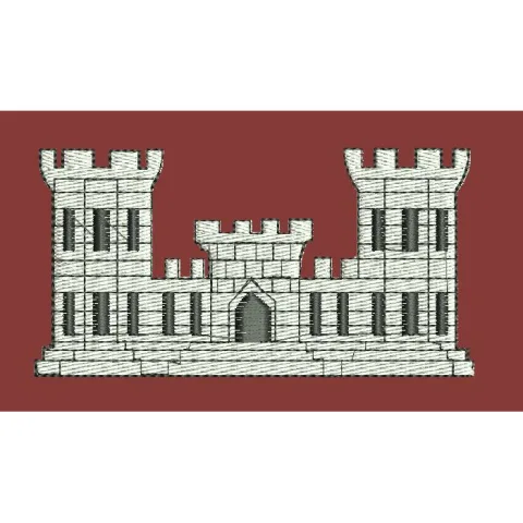 Brigade Castle Embroidery Design