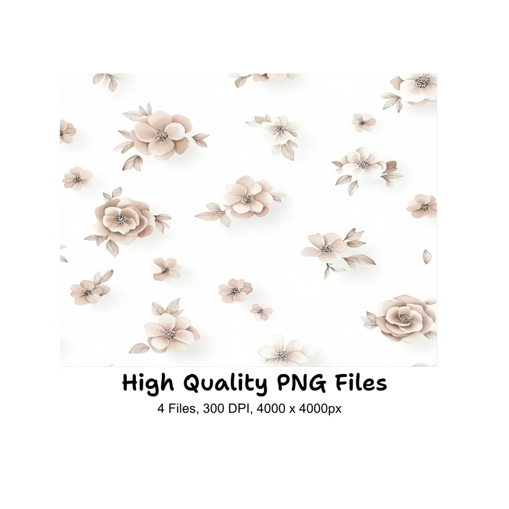 Elegant Floral Clipart Bundle