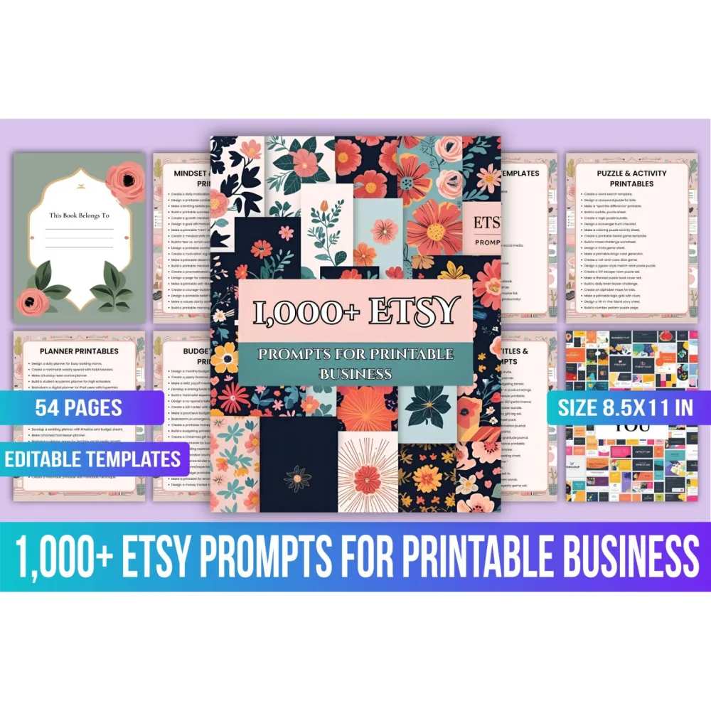 Etsy Prompts Guide
