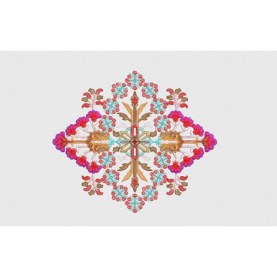 Flower Embroidery Design