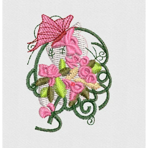 Flower Embroidery Design