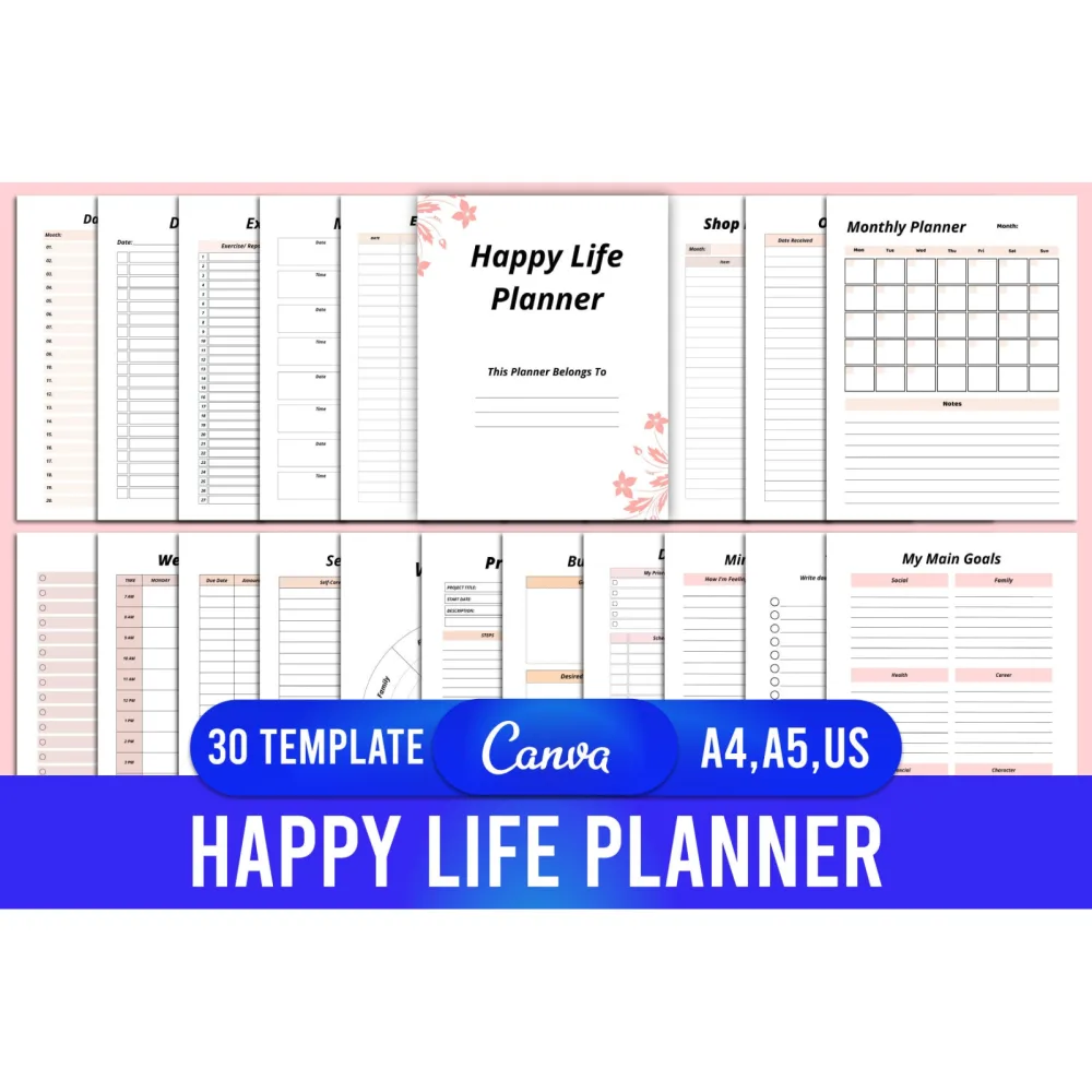 Happy Life Planner