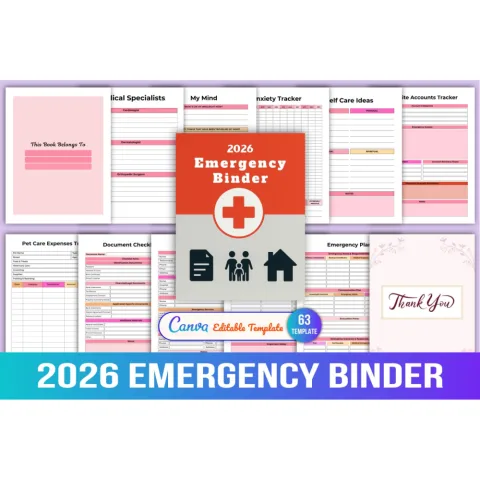 Emergency Binder Planner