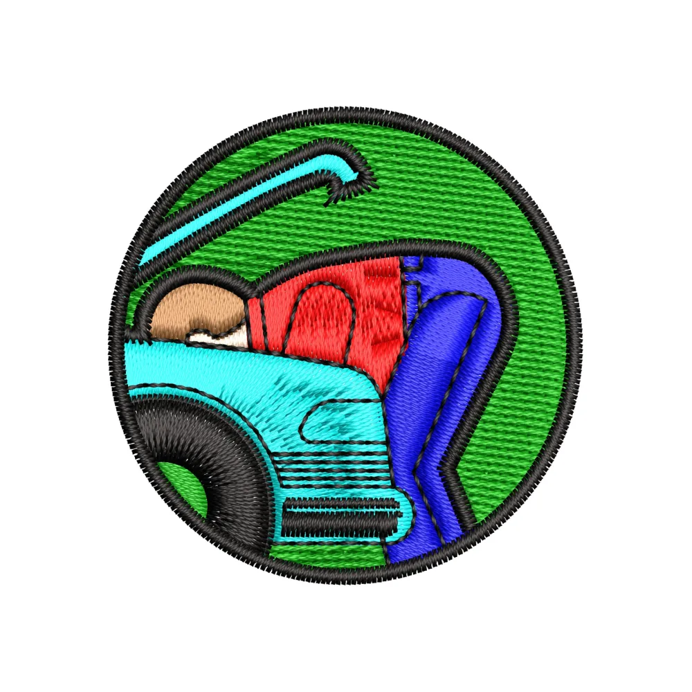 Mechanic Embroidery Design