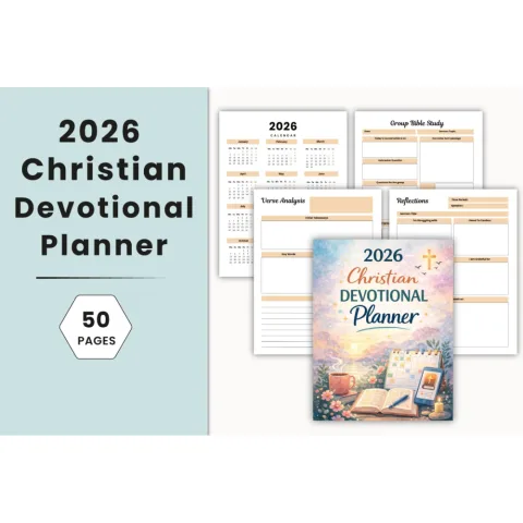 Christian Devotional Planner
