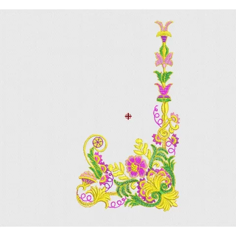 Flower Embroidery Design