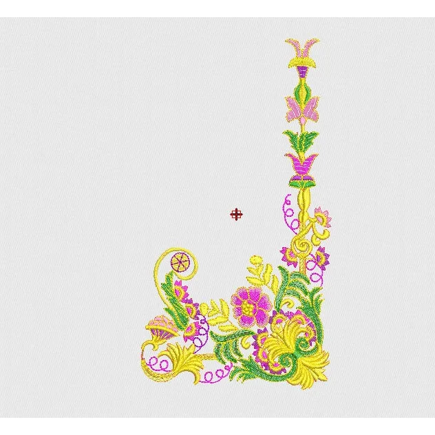Flower Embroidery Design