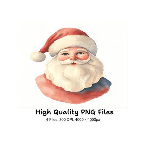 Santa Claus Clipart Bundle