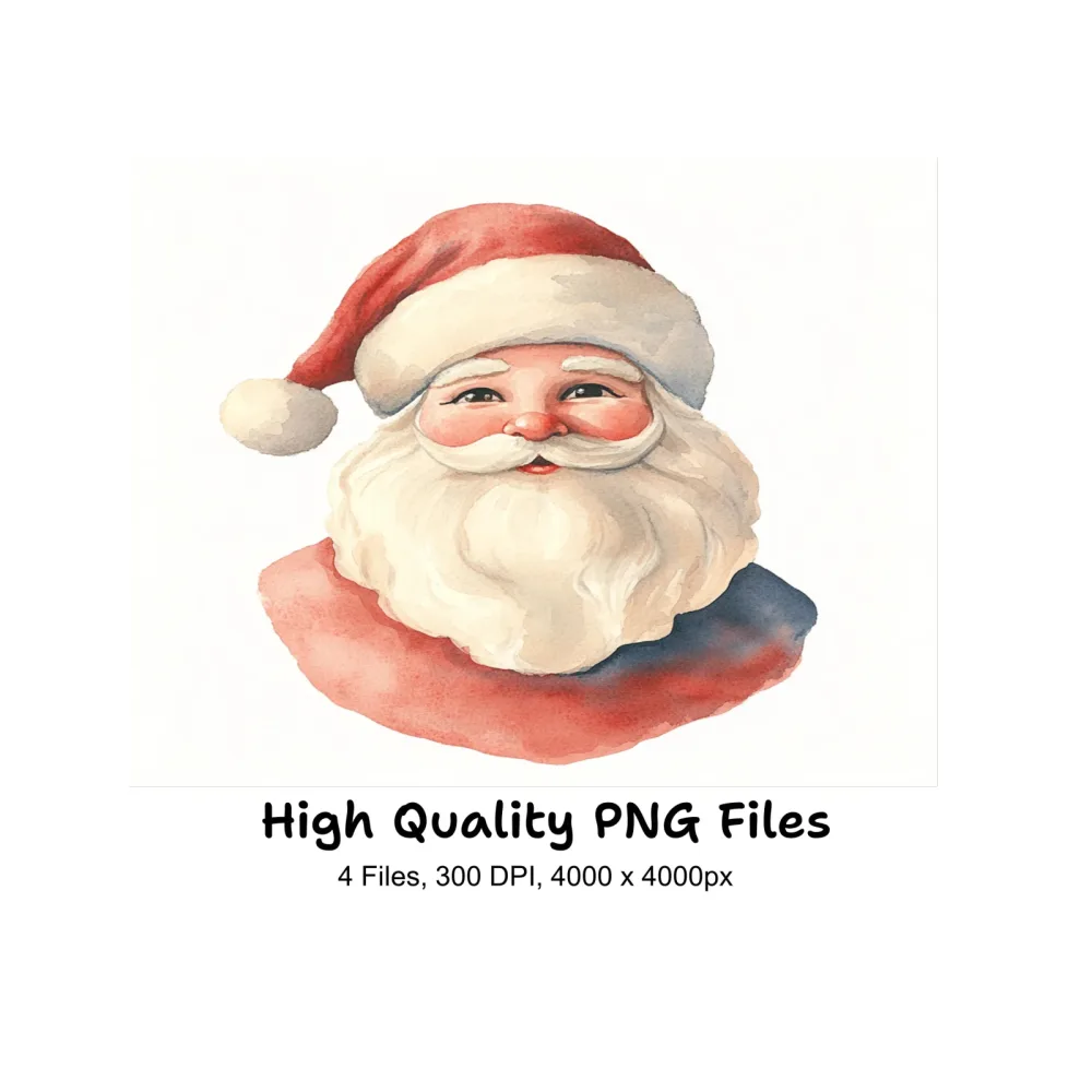 Santa Claus Clipart Bundle