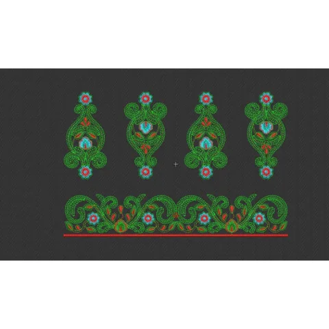 Flower Embroidery Design