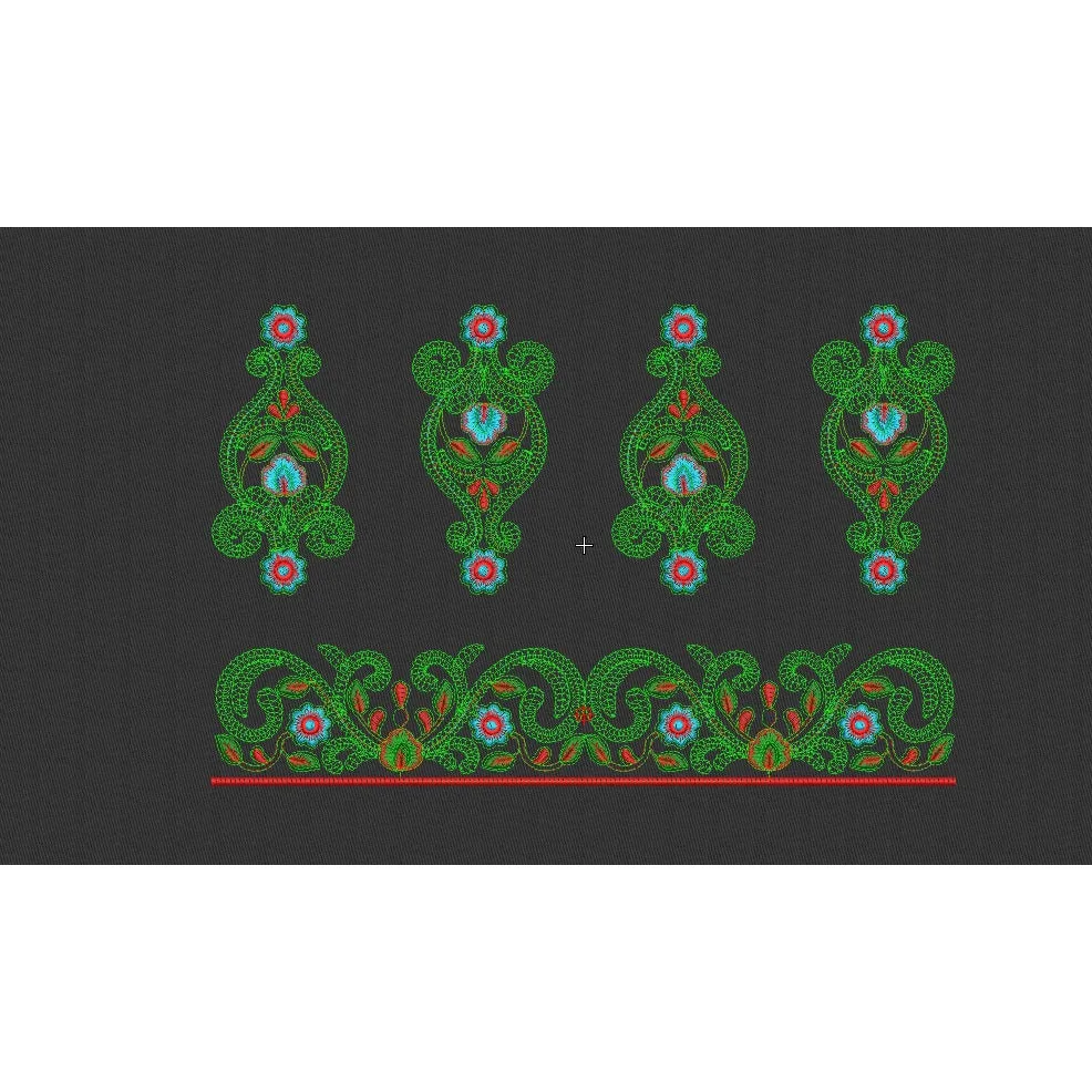 Flower Embroidery Design