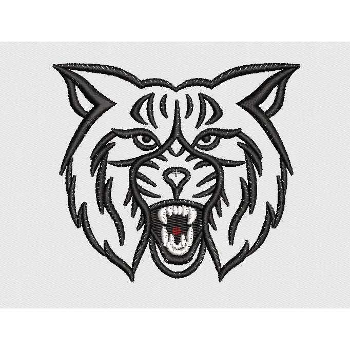 Cat Embroidery Design