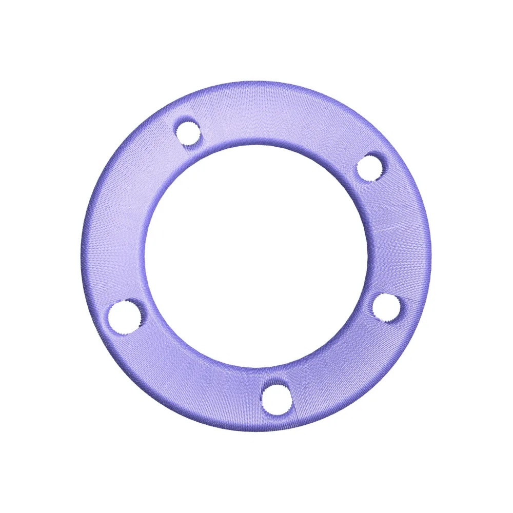 Wheel Embroidery Design
