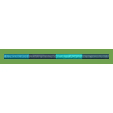 Alternating Two Tone Linear Band Embroidery Design