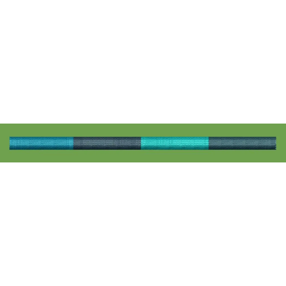 Alternating Two Tone Linear Band Embroidery Design