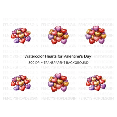 Heart Candy Clipart Bundle
