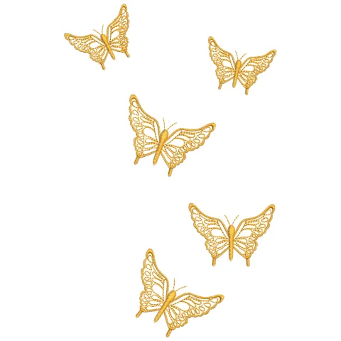 Butterflies Embroidery Design