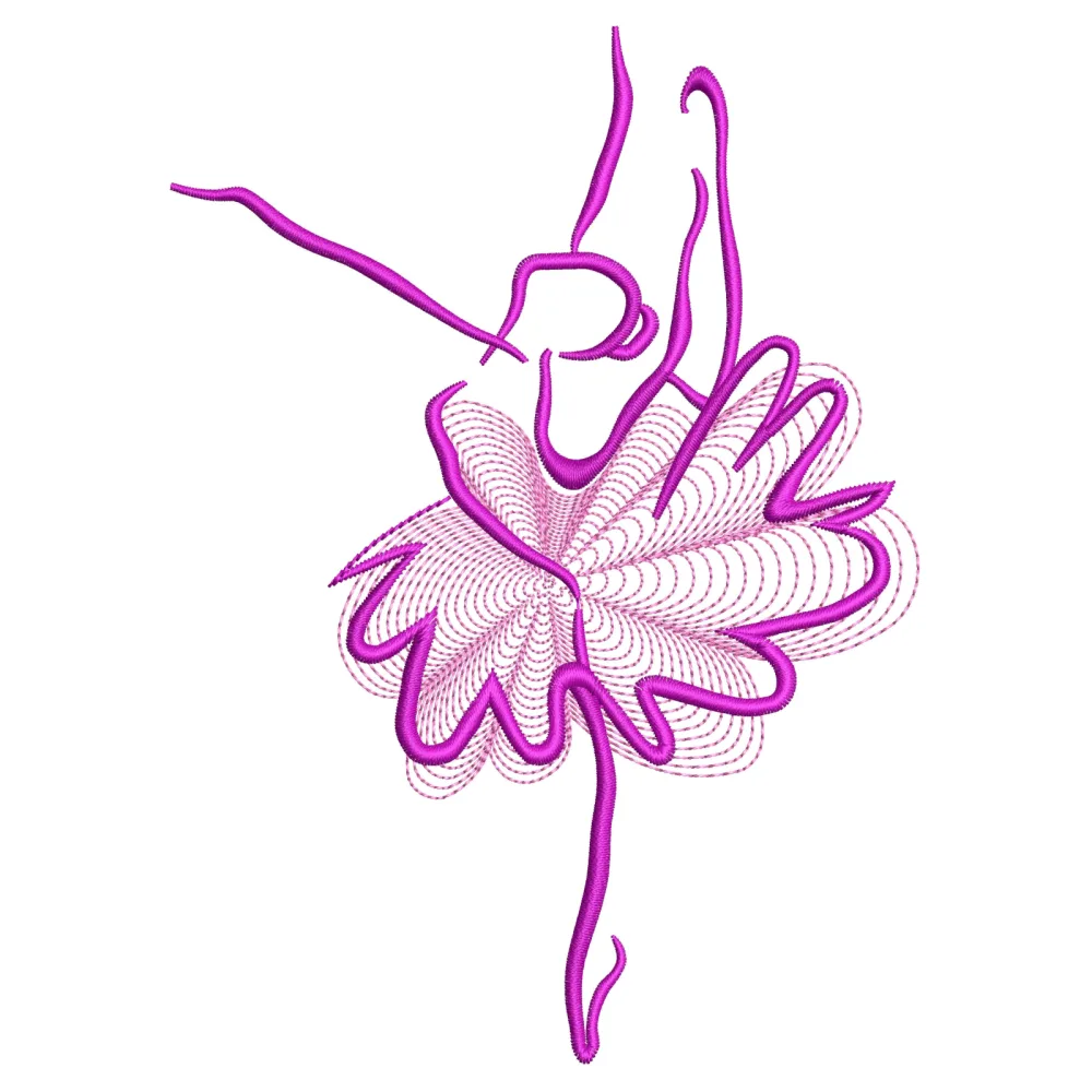 Dancedance Embroidery Design