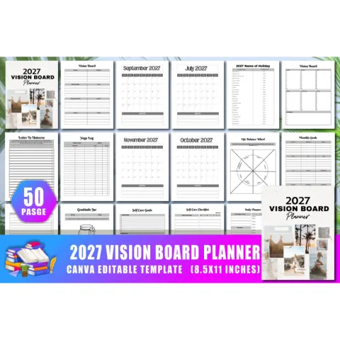 Vision Board Planner
