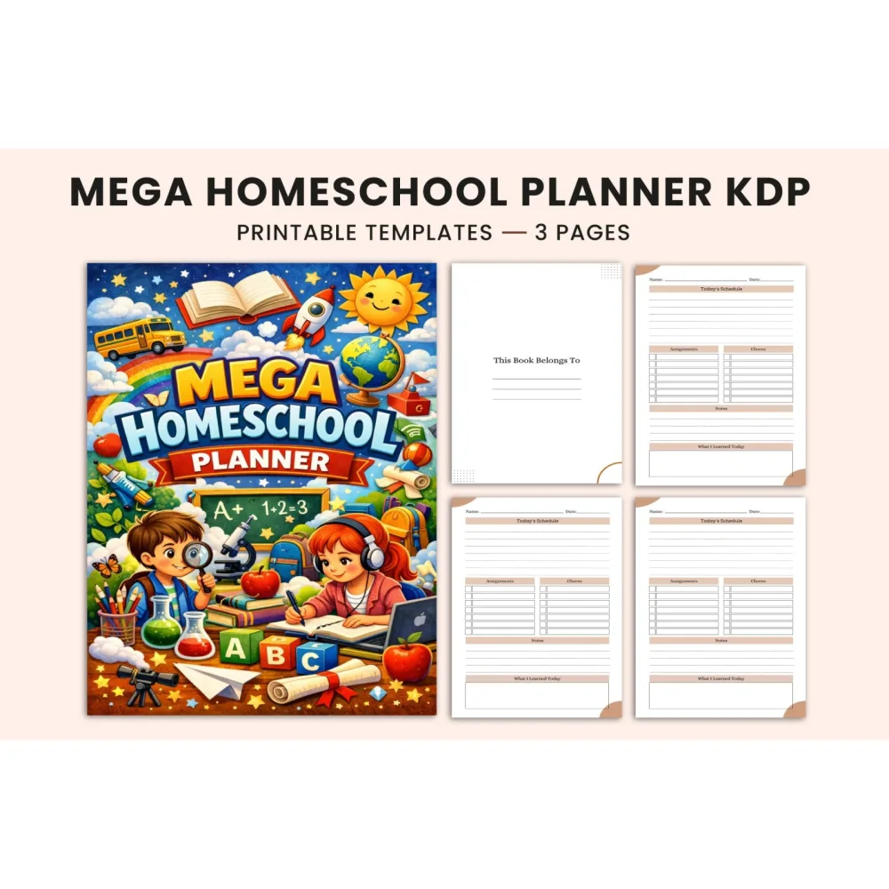Mega Homeschool Planner