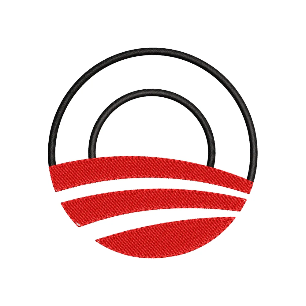 Wy of Circle Embroidery Design