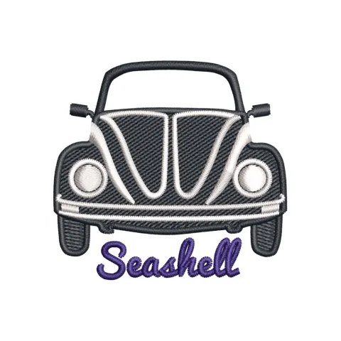 Seashell Embroidery Design