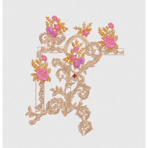 Flower Embroidery Design
