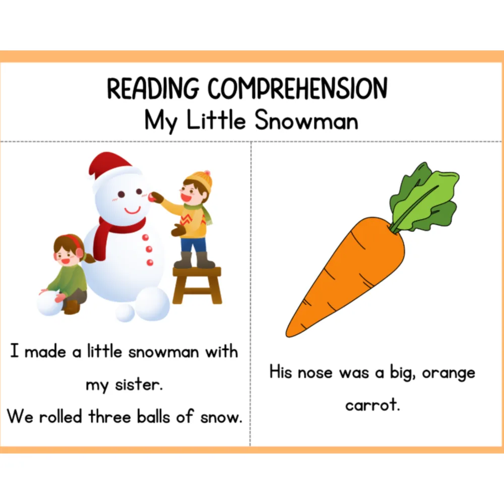 Reading Comprehension Short Stories Worksheets