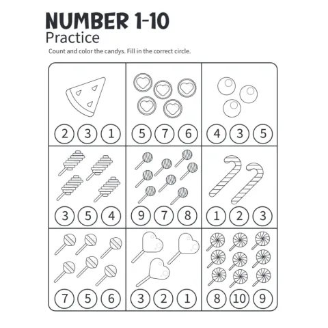 Mixed Number Practice Activity Worksheets