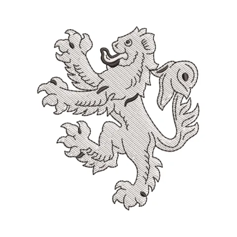 Holy Lion Embroidery Design