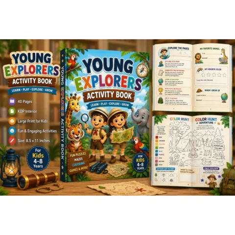 Young Explorers Activity Book
