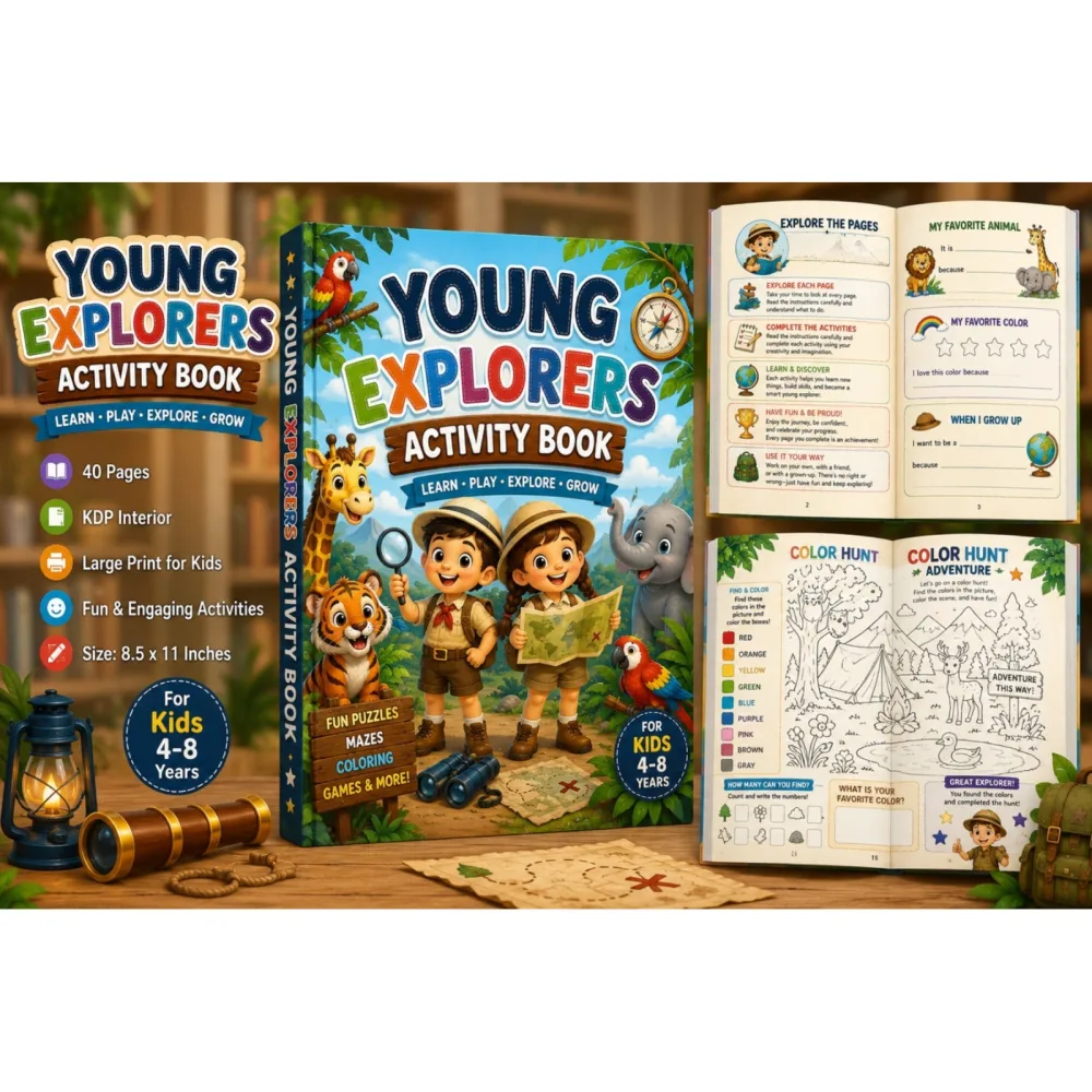 Young Explorers Activity Book