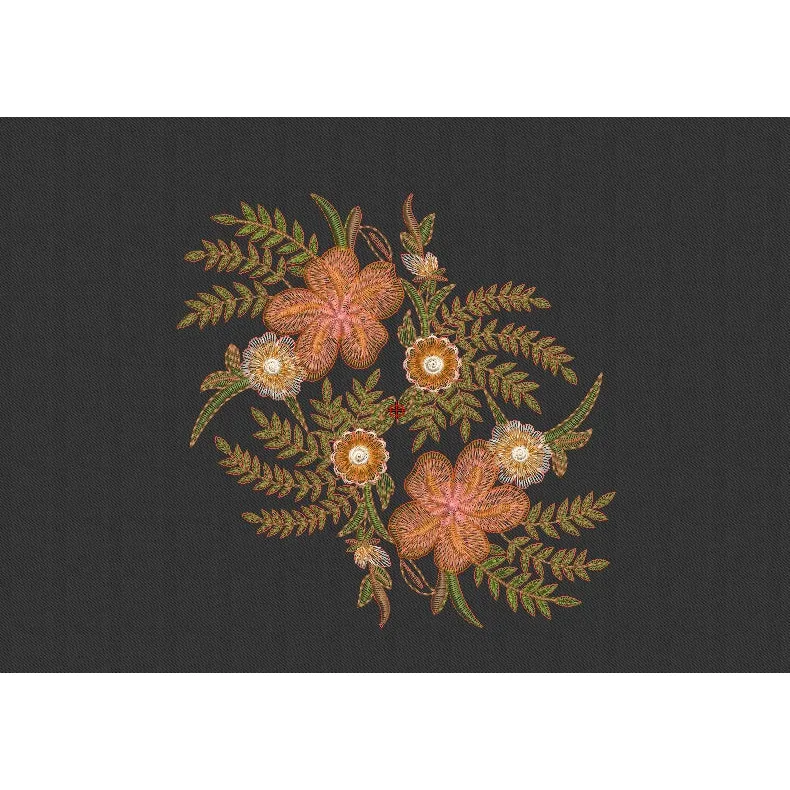 Flower Embroidery Design