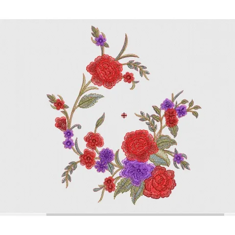 Flower Embroidery Design