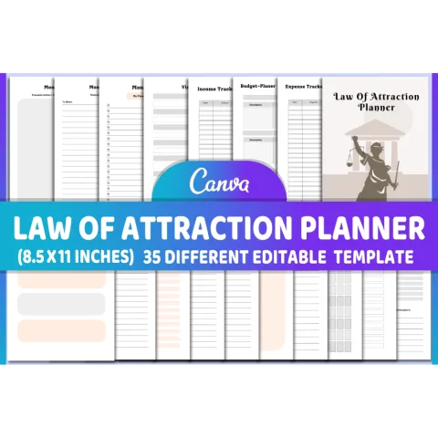 New Law of Attraction Planner