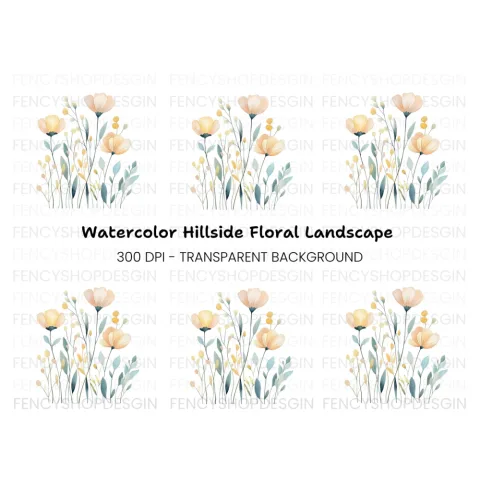 Wildflower Clipart Bundle