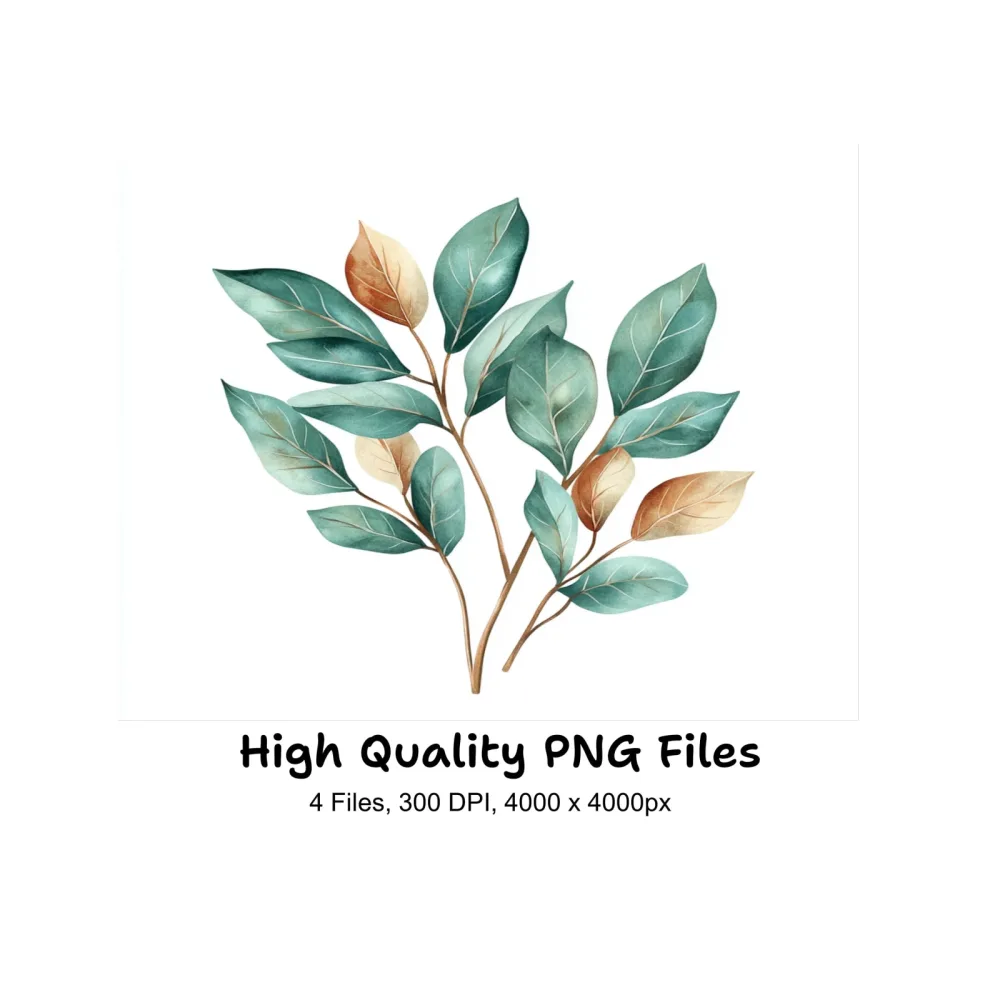 Leaf Clipart Bundle