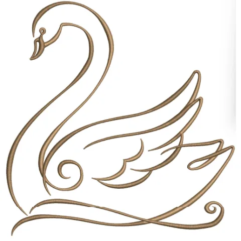 Duck Embroidery Design